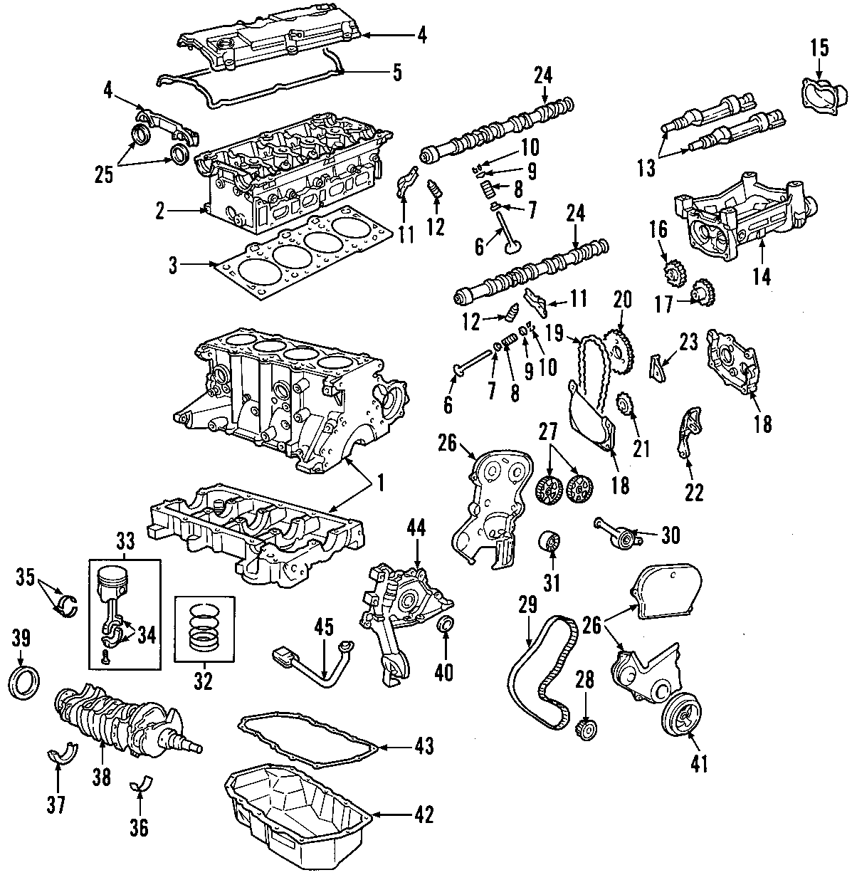 18CAMSHAFT & TIMING. CRANKSHAFT & BEARINGS. CYLINDER HEAD & VALVES. LUBRICATION. MOUNTS. PISTONS. RINGS & BEARINGS.https://images.simplepart.com/images/parts/motor/fullsize/T043030.png