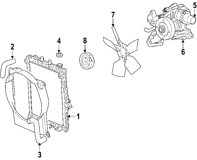 1COOLING SYSTEM. COOLING FAN. RADIATOR. WATER PUMP.https://images.simplepart.com/images/parts/motor/fullsize/T046020.png