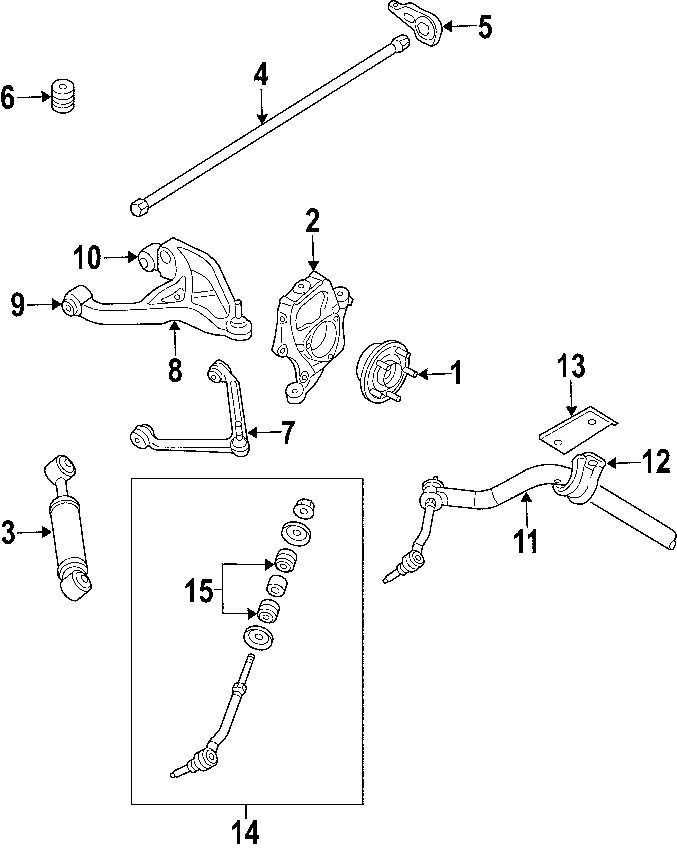 8FRONT SUSPENSION. LOWER CONTROL ARM. STABILIZER BAR. SUSPENSION COMPONENTS. UPPER CONTROL ARM.https://images.simplepart.com/images/parts/motor/fullsize/T046055.png