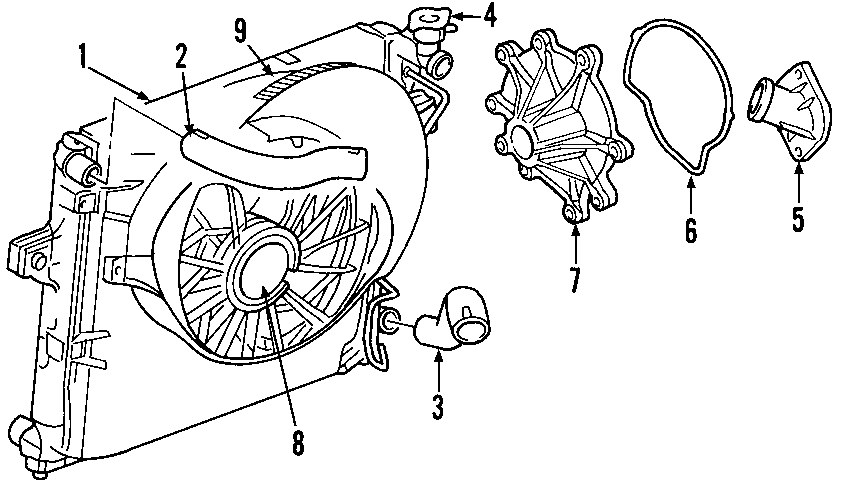 1COOLING SYSTEM. COOLING FAN. RADIATOR. WATER PUMP.https://images.simplepart.com/images/parts/motor/fullsize/T050010.png