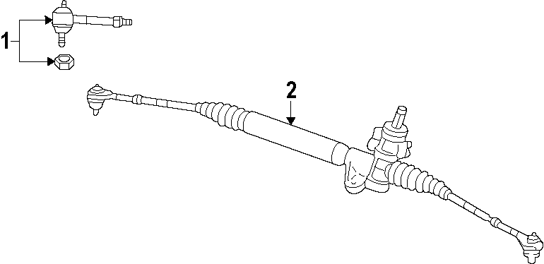 P/S PUMP & HOSES. STEERING GEAR & LINKAGE.