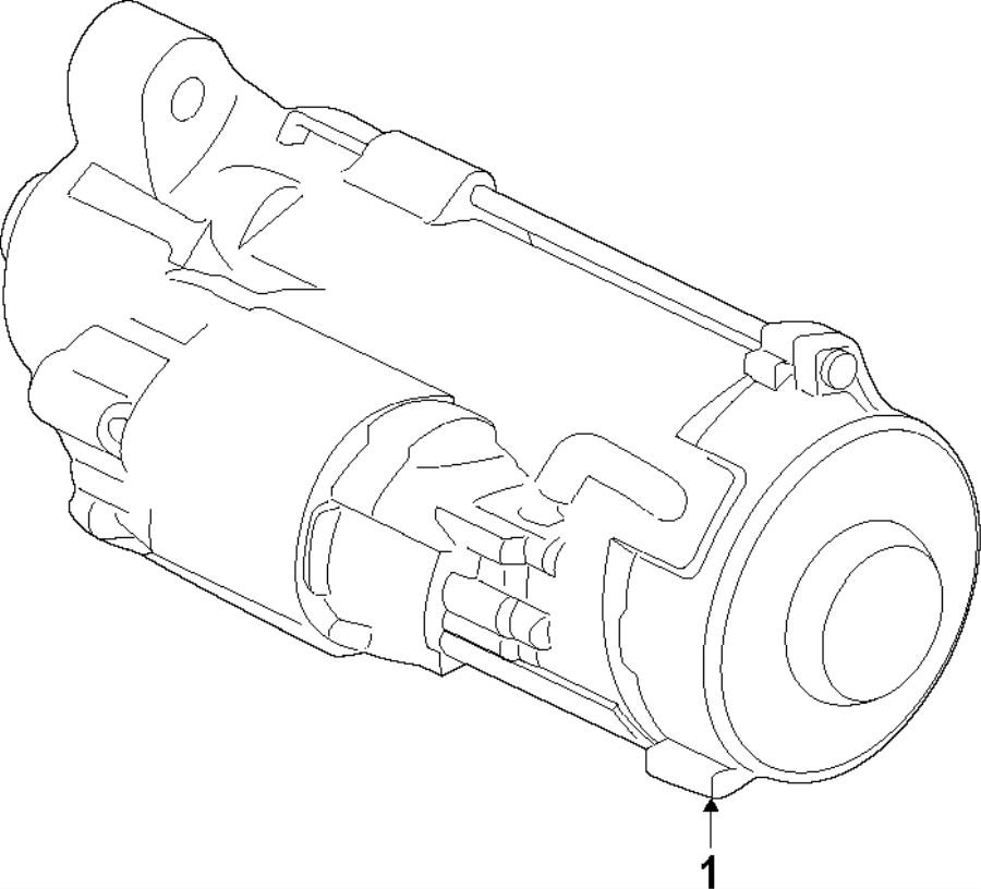 Diagram STARTER. for your Lincoln Navigator  