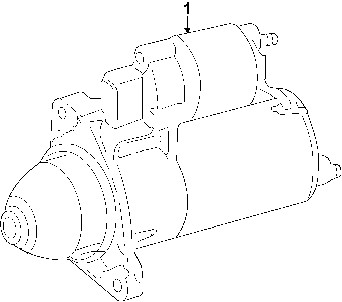 Diagram STARTER. for your 2020 Ford Transit Connect   