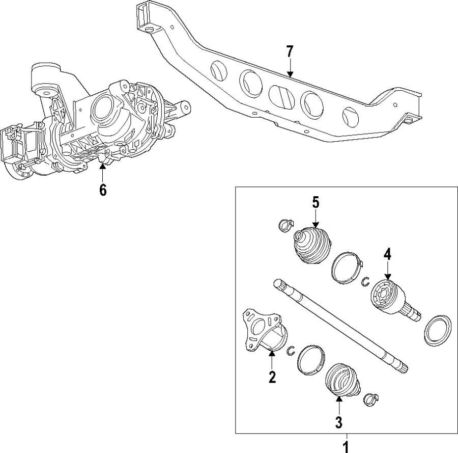 REAR AXLE. AXLE SHAFTS & JOINTS. DIFFERENTIAL. DRIVE AXLES. PROPELLER SHAFT.https://images.simplepart.com/images/parts/motor/fullsize/T215070.png