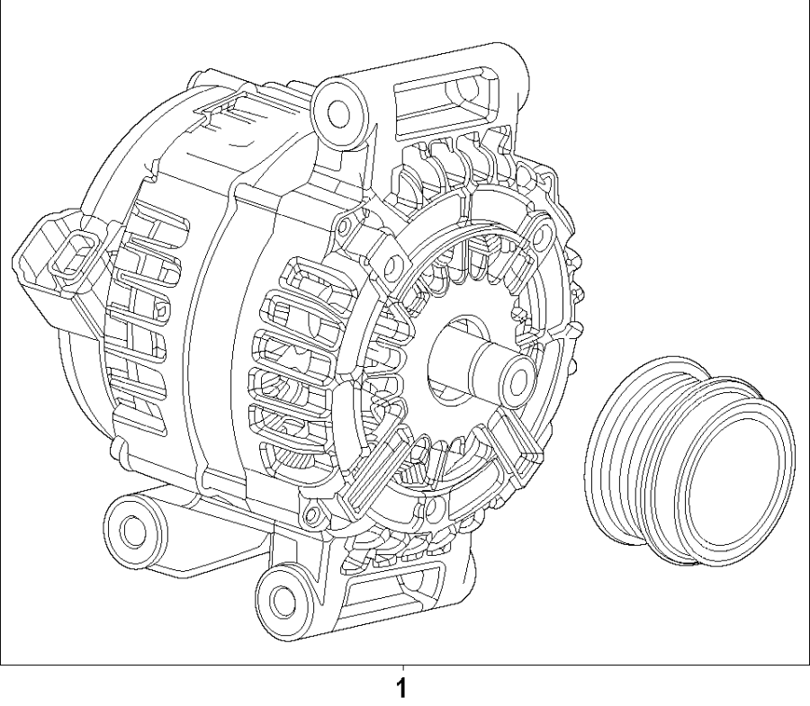 Chevrolet Trax Alternator - 42609193 | McElveen Buick GMC, Summerville SC