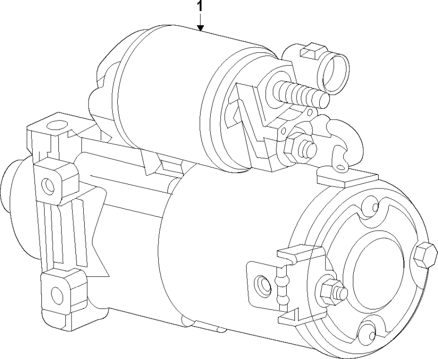 Diagram Starter. for your 2005 Buick Century   