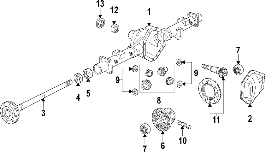 REAR AXLE. DIFFERENTIAL. PROPELLER SHAFT.https://images.simplepart.com/images/parts/motor/fullsize/T247150.png