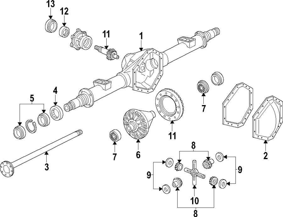 REAR AXLE. DIFFERENTIAL. PROPELLER SHAFT.https://images.simplepart.com/images/parts/motor/fullsize/T247160.png