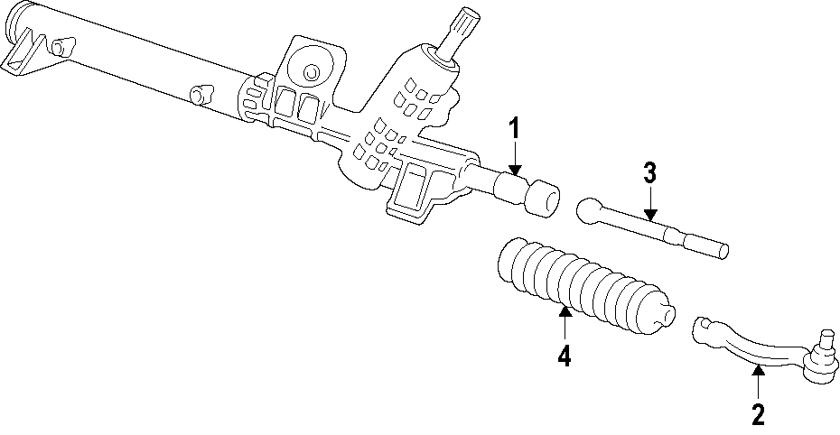 P/S PUMP & HOSES. STEERING GEAR & LINKAGE. Diagram