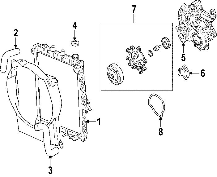 COOLING SYSTEM. COOLING FAN. RADIATOR. WATER PUMP.https://images.simplepart.com/images/parts/motor/fullsize/T400010.png