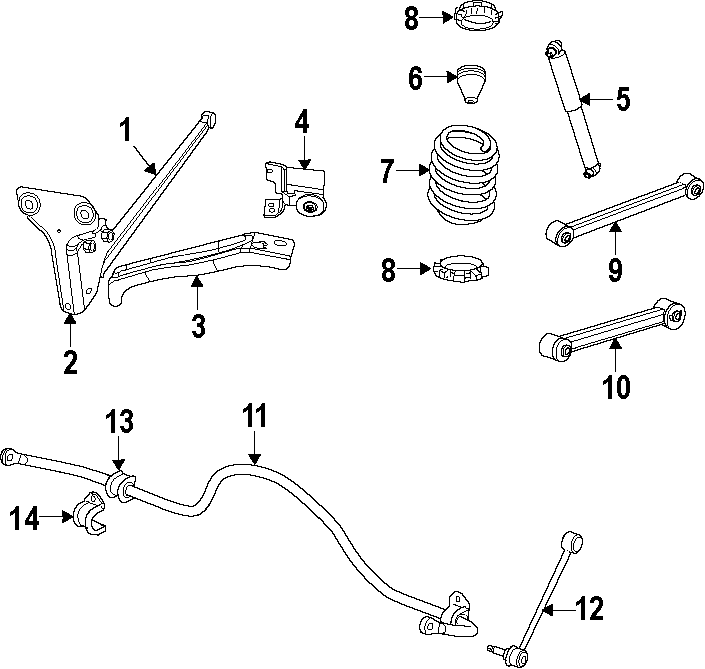 11REAR SUSPENSION. LOWER CONTROL ARM. STABILIZER BAR. SUSPENSION COMPONENTS. UPPER CONTROL ARM.https://images.simplepart.com/images/parts/motor/fullsize/T410100.png