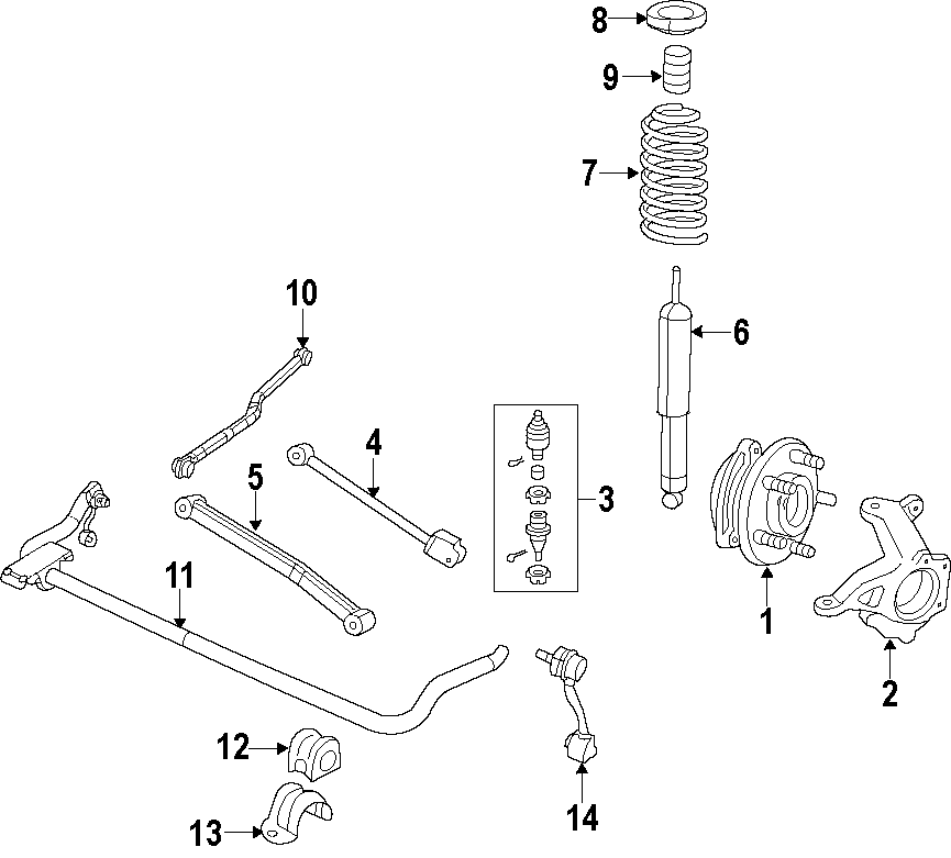 7FRONT SUSPENSION. LOWER CONTROL ARM. STABILIZER BAR. SUSPENSION COMPONENTS. UPPER CONTROL ARM.https://images.simplepart.com/images/parts/motor/fullsize/T430060.png