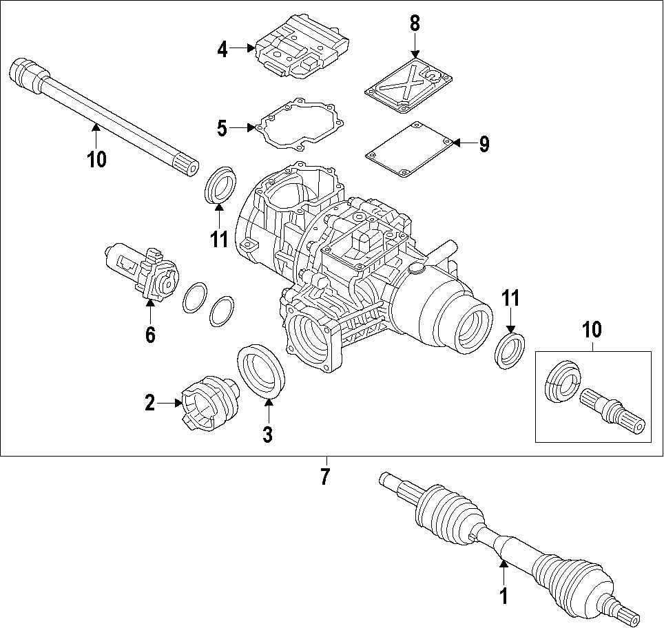 11DIFFERENTIAL. DRIVE AXLES. PROPELLER SHAFT.https://images.simplepart.com/images/parts/motor/fullsize/T439080.png