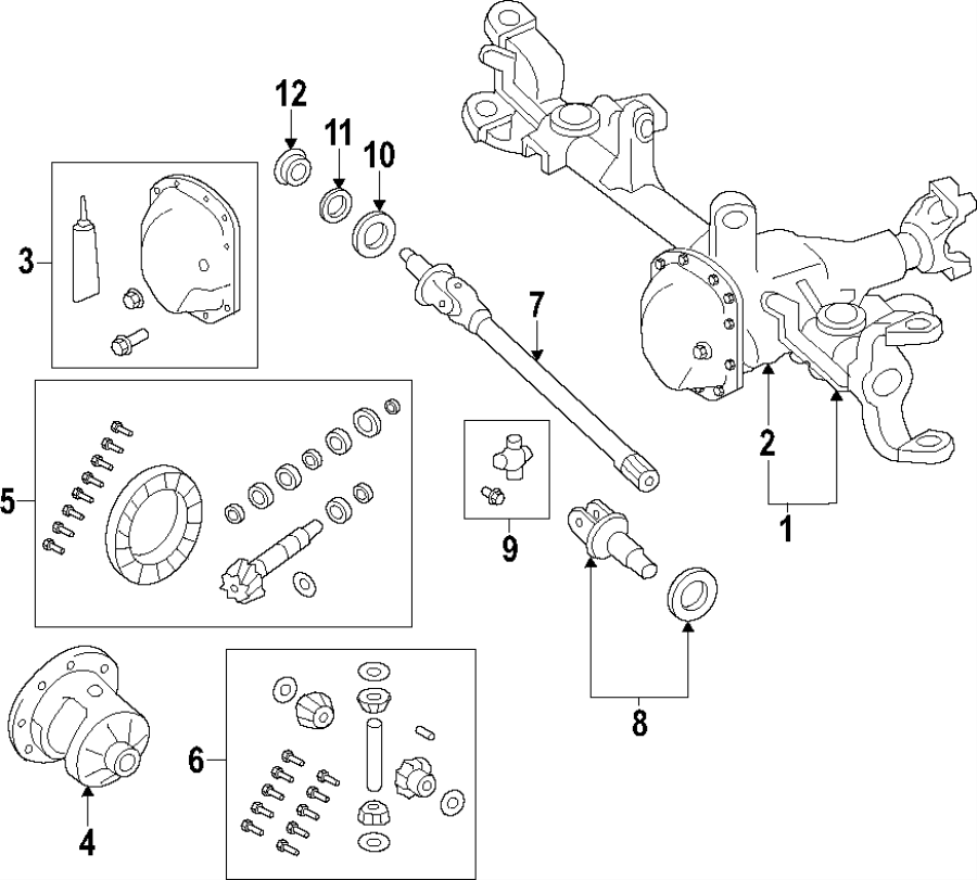 10Drive axles. Differential. Front axle. Propeller shaft.https://images.simplepart.com/images/parts/motor/fullsize/T443070.png