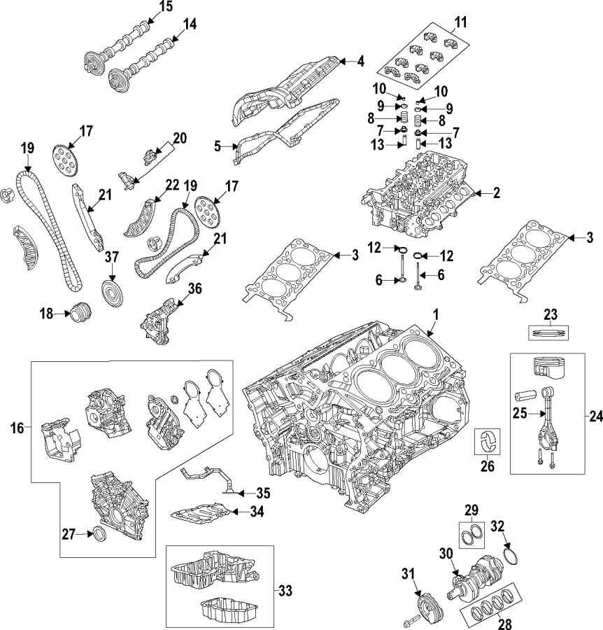 Diagram Camshaft & timing. Crankshaft & bearings. Cylinder head & valves. Lubrication. Mounts. for your Dodge