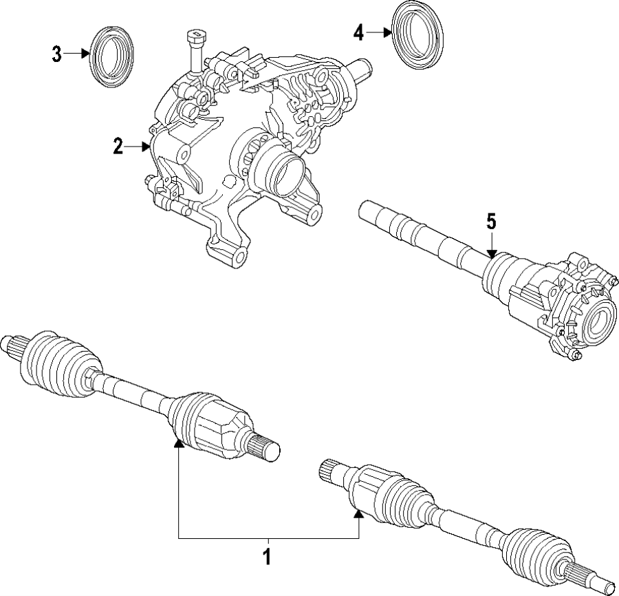 1Drive axles. Differential. Front axle. Propeller shaft.https://images.simplepart.com/images/parts/motor/fullsize/T451080.png