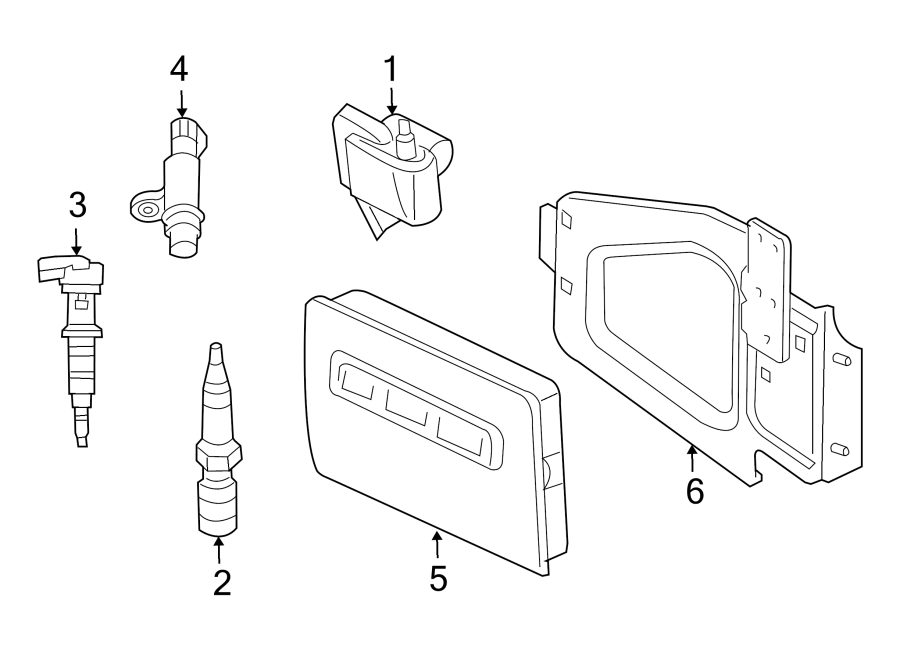 Diagram IGNITION SYSTEM. for your Dodge Ram 1500  