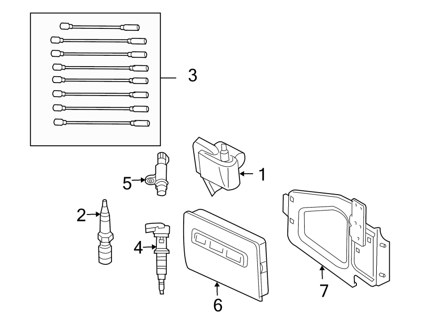 Diagram IGNITION SYSTEM. for your Dodge Ram 1500  