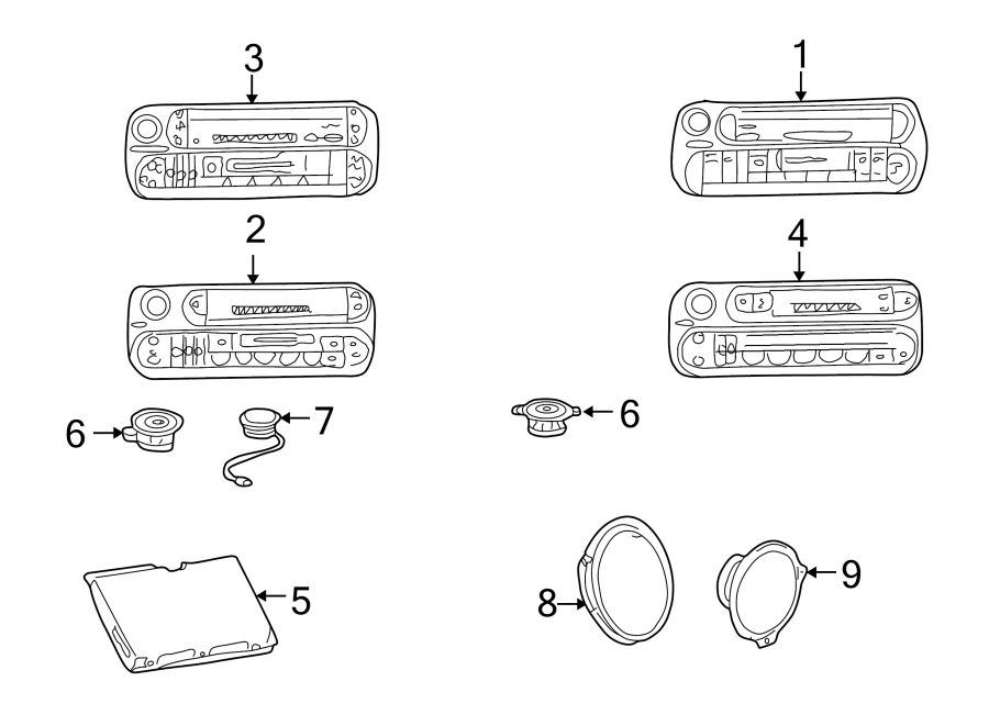 8INSTRUMENT PANEL. SOUND SYSTEM.https://images.simplepart.com/images/parts/motor/fullsize/TA02510.png