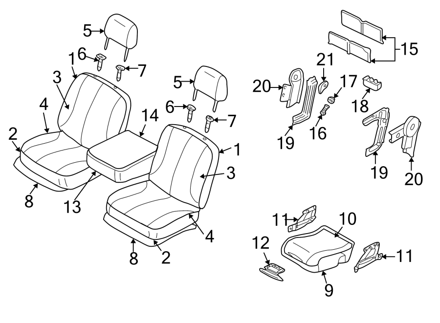 4SEATS & TRACKS. FRONT SEAT COMPONENTS.https://images.simplepart.com/images/parts/motor/fullsize/TA02560.png