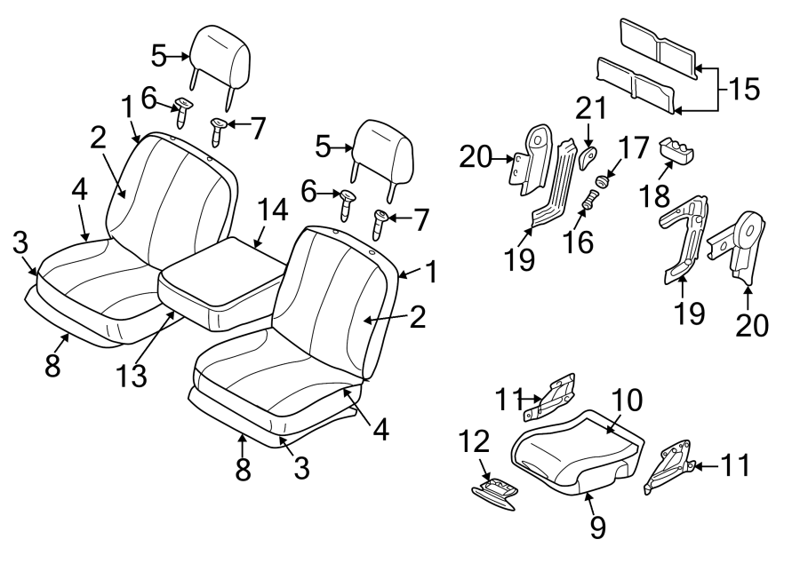 13SEATS & TRACKS. FRONT SEAT COMPONENTS.https://images.simplepart.com/images/parts/motor/fullsize/TA02566.png