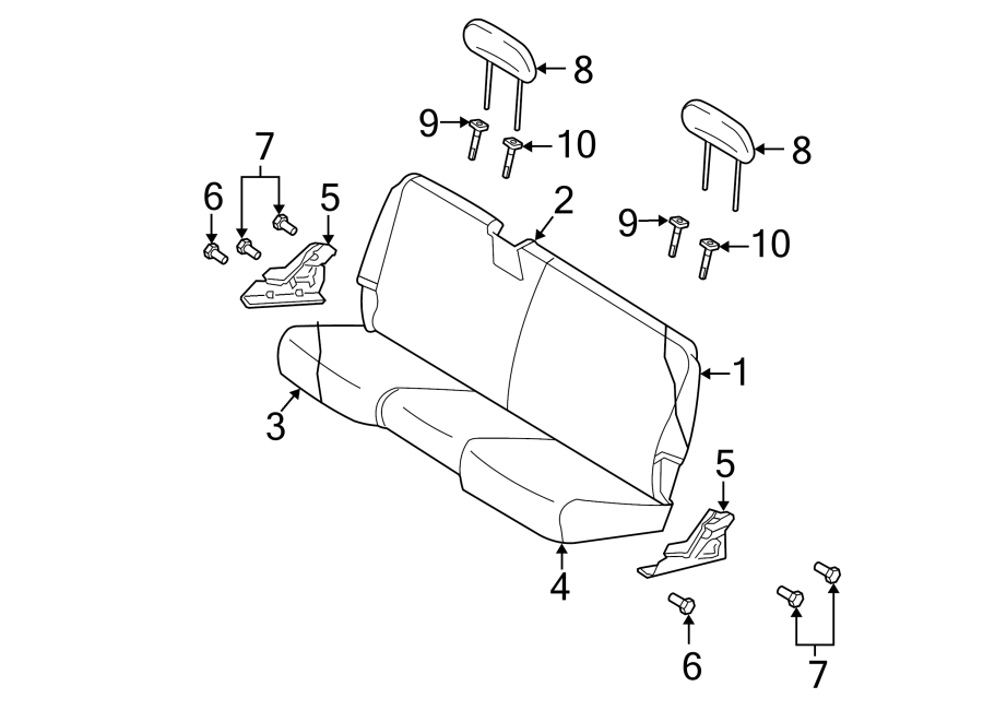 7SEATS & TRACKS. REAR SEAT COMPONENTS.https://images.simplepart.com/images/parts/motor/fullsize/TA02595.png