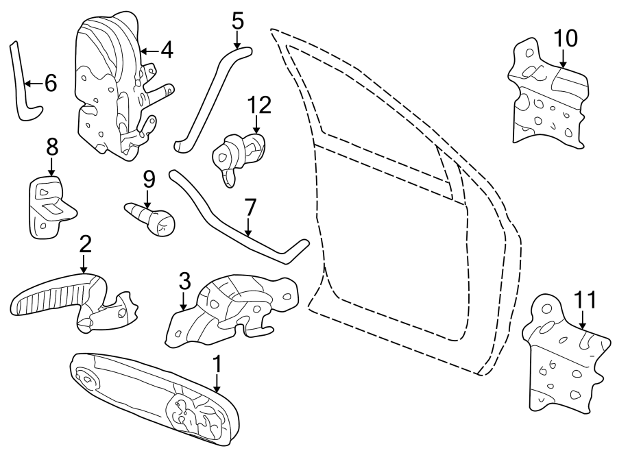11Door. Windshield. Lock & hardware.https://images.simplepart.com/images/parts/motor/fullsize/TA02630.png