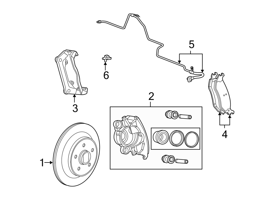 2REAR SUSPENSION. BRAKE COMPONENTS.https://images.simplepart.com/images/parts/motor/fullsize/TA02751.png