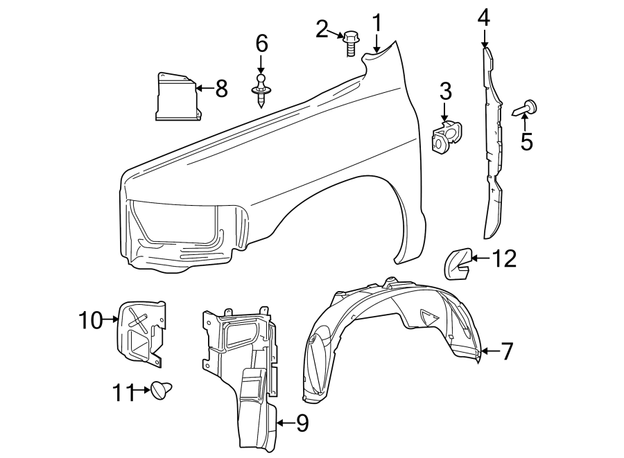 12EXTERIOR TRIM. FENDER & COMPONENTS.https://images.simplepart.com/images/parts/motor/fullsize/TA06125.png