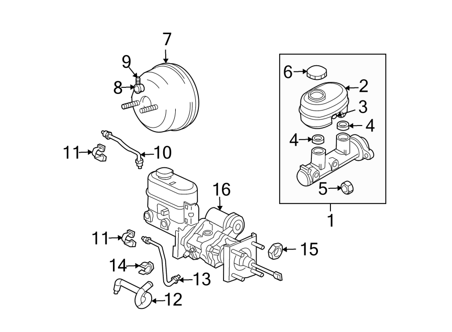 COMPONENTS ON DASH PANEL. Diagram