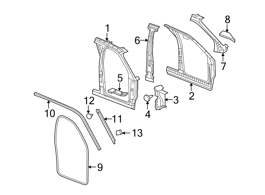 13APERTURE PANEL.https://images.simplepart.com/images/parts/motor/fullsize/TA06405.png