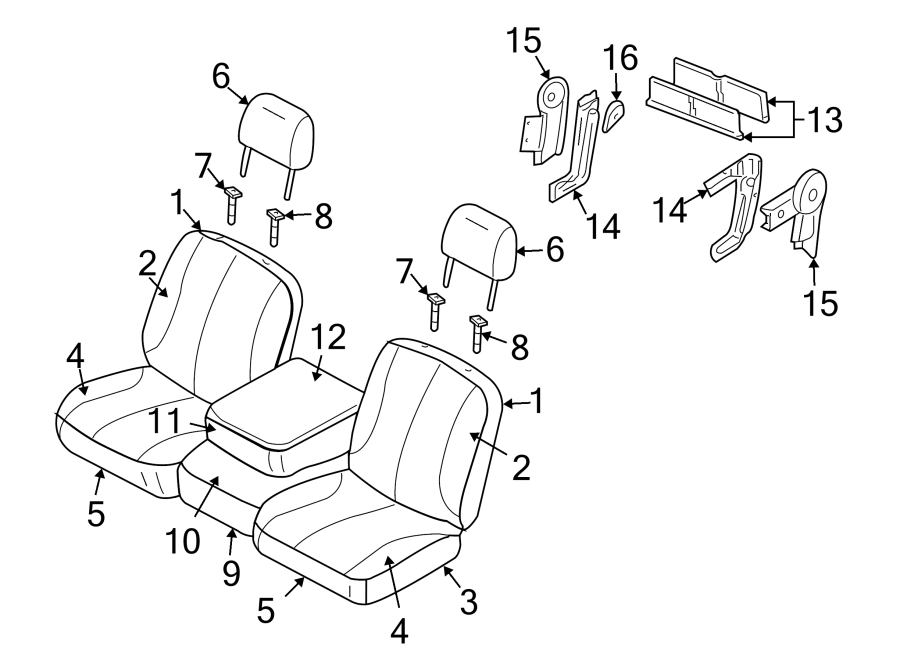 6SEATS & TRACKS. FRONT SEAT COMPONENTS.https://images.simplepart.com/images/parts/motor/fullsize/TA06505.png