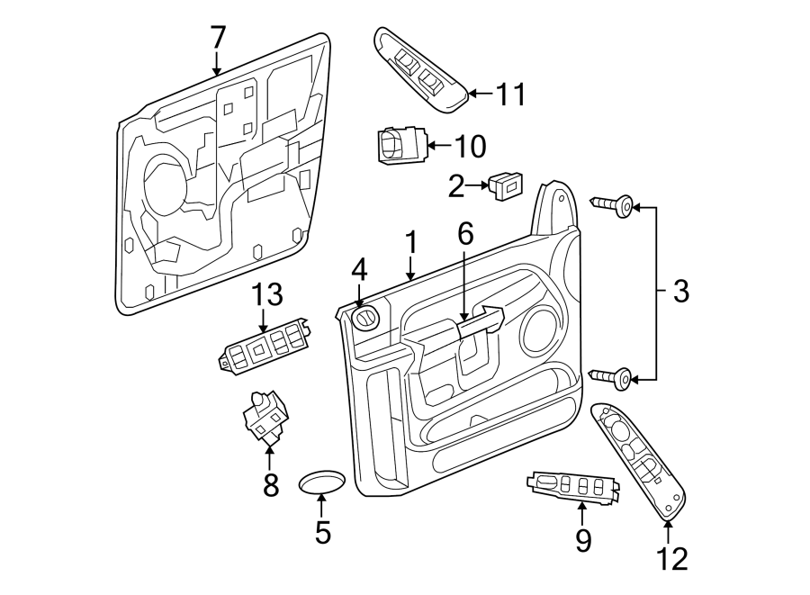 12Front door. Interior trim.https://images.simplepart.com/images/parts/motor/fullsize/TA06565.png