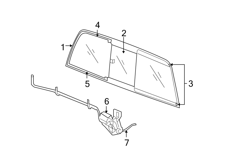 7BACK GLASS. GLASS & HARDWARE.https://images.simplepart.com/images/parts/motor/fullsize/TA06595.png