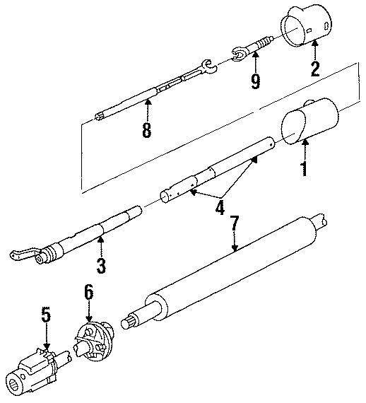 4STEERING COLUMN. HOUSING & COMPONENTS. SHAFT & INTERNAL COMPONENTS. SHROUD. SWITCHES & LEVERS.https://images.simplepart.com/images/parts/motor/fullsize/TA1127.png