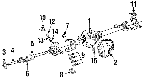 Diagram FRONT SUSPENSION. FRONT AXLE. for your Chrysler