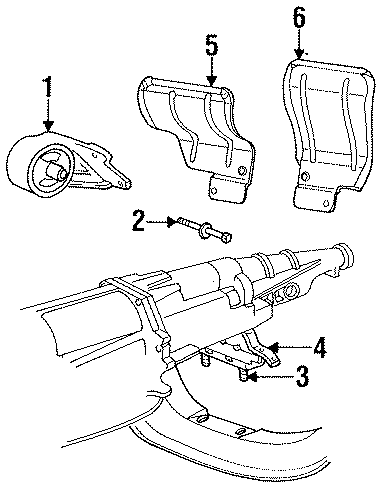 ENGINE & TRANS MOUNTING.