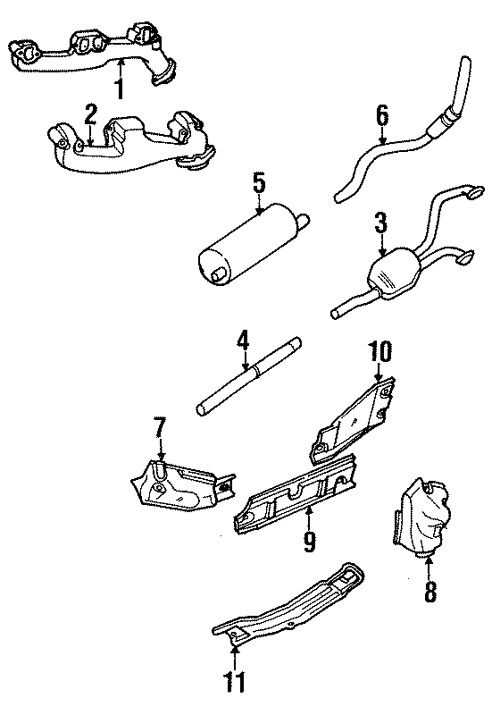 10EXHAUST SYSTEM. EXHAUST COMPONENTS. MANIFOLD.https://images.simplepart.com/images/parts/motor/fullsize/TA94304.png