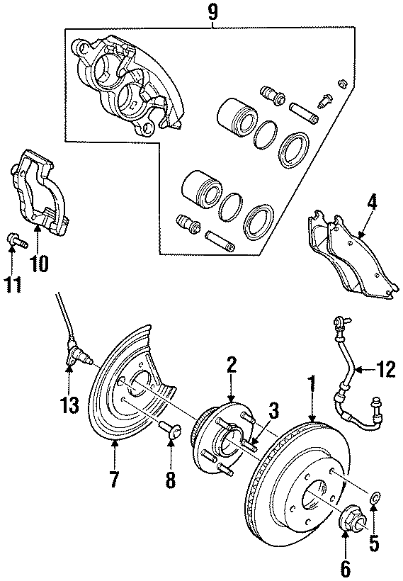 5FRONT SUSPENSION. BRAKE COMPONENTS.https://images.simplepart.com/images/parts/motor/fullsize/TA94372.png