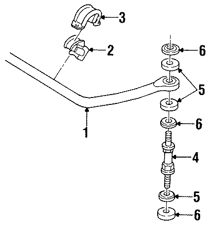 2FRONT SUSPENSION. STABILIZER BAR & COMPONENTS.https://images.simplepart.com/images/parts/motor/fullsize/TA94390.png