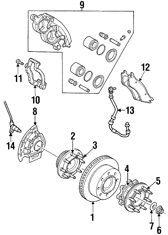 3FRONT SUSPENSION. BRAKE COMPONENTS.https://images.simplepart.com/images/parts/motor/fullsize/TA94395.png