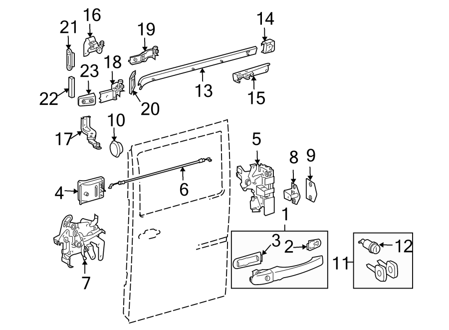 18SIDE LOADING DOOR. LOCK & HARDWARE.https://images.simplepart.com/images/parts/motor/fullsize/TB03540.png