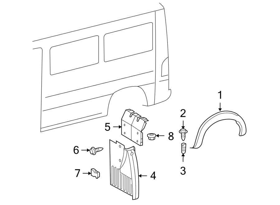 2SIDE PANEL. EXTERIOR TRIM.https://images.simplepart.com/images/parts/motor/fullsize/TB03580.png