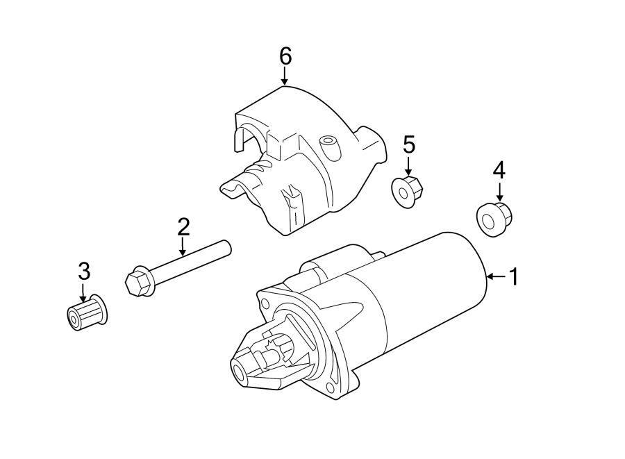 Diagram STARTER. for your Dodge