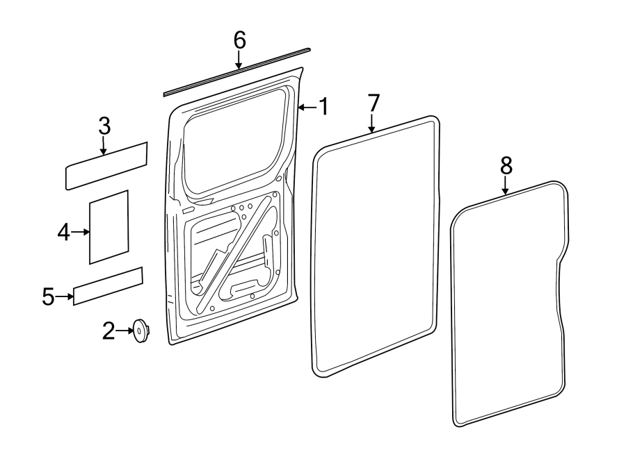 1SIDE LOADING DOOR. DOOR & COMPONENTS.https://images.simplepart.com/images/parts/motor/fullsize/TB07625.png