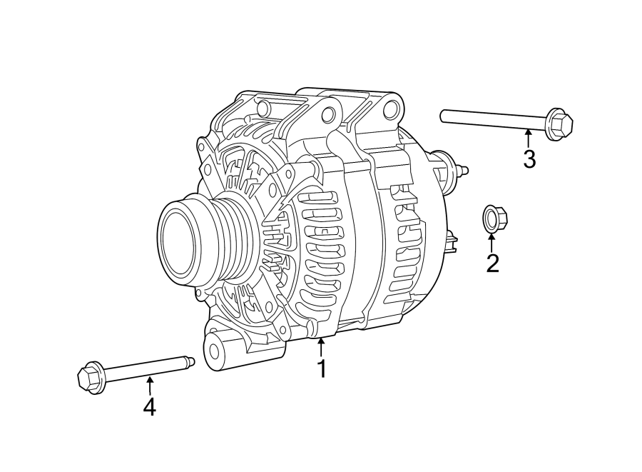 Diagram ALTERNATOR. for your 2011 Chrysler 200   