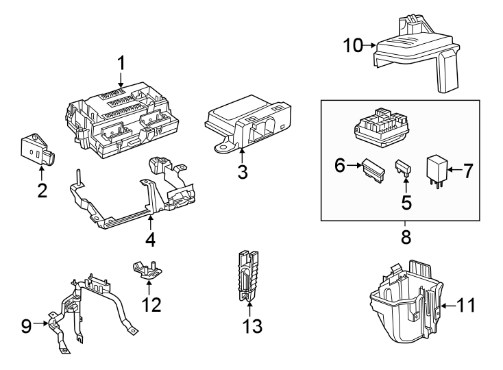 FUSE & RELAY. Diagram