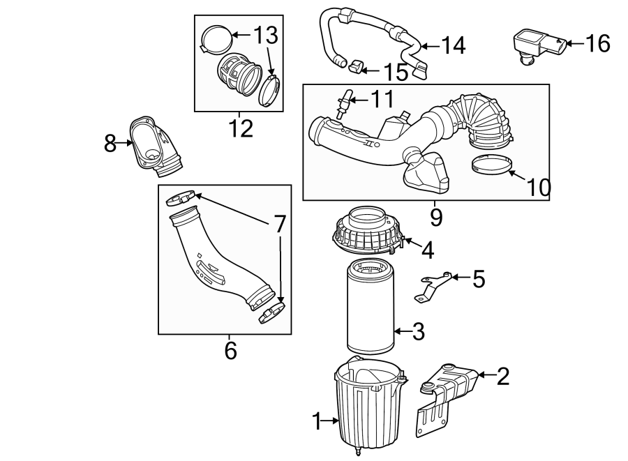 11ENGINE / TRANSAXLE. AIR INTAKE.https://images.simplepart.com/images/parts/motor/fullsize/TB14260.png