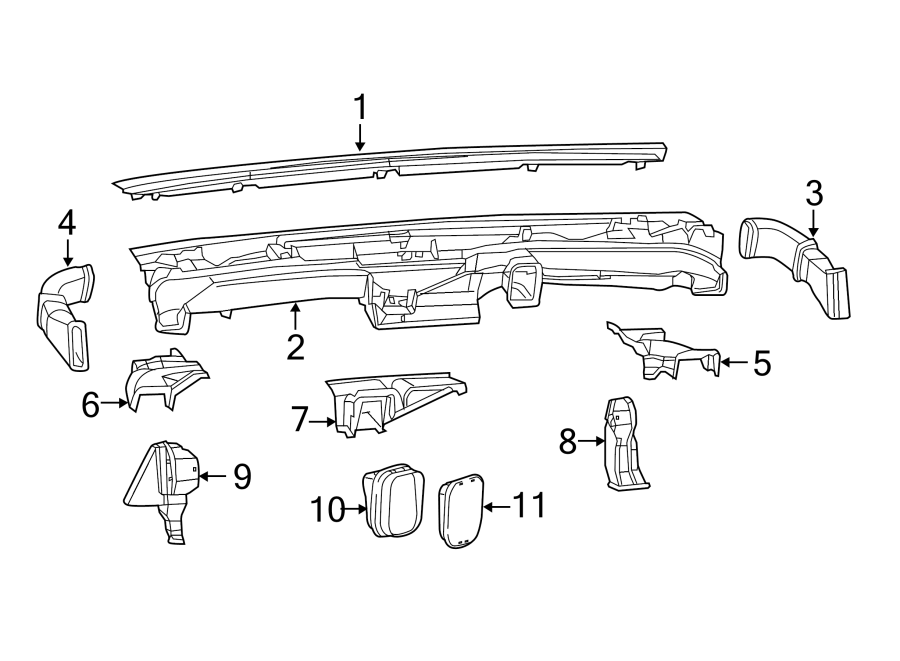 4Instrument panel. Ducts.https://images.simplepart.com/images/parts/motor/fullsize/TB14430.png