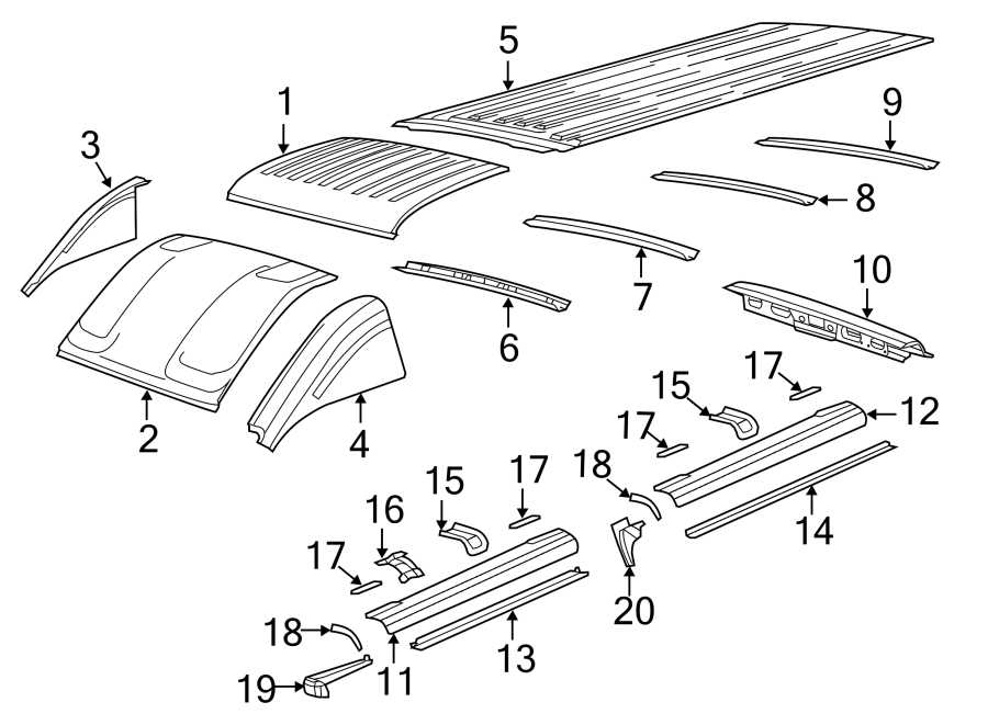 2Roof & components.https://images.simplepart.com/images/parts/motor/fullsize/TB14550.png